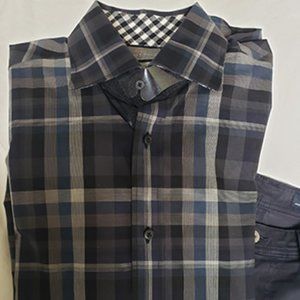 Thomas Dean Long-sleeve Shirt - Size Small